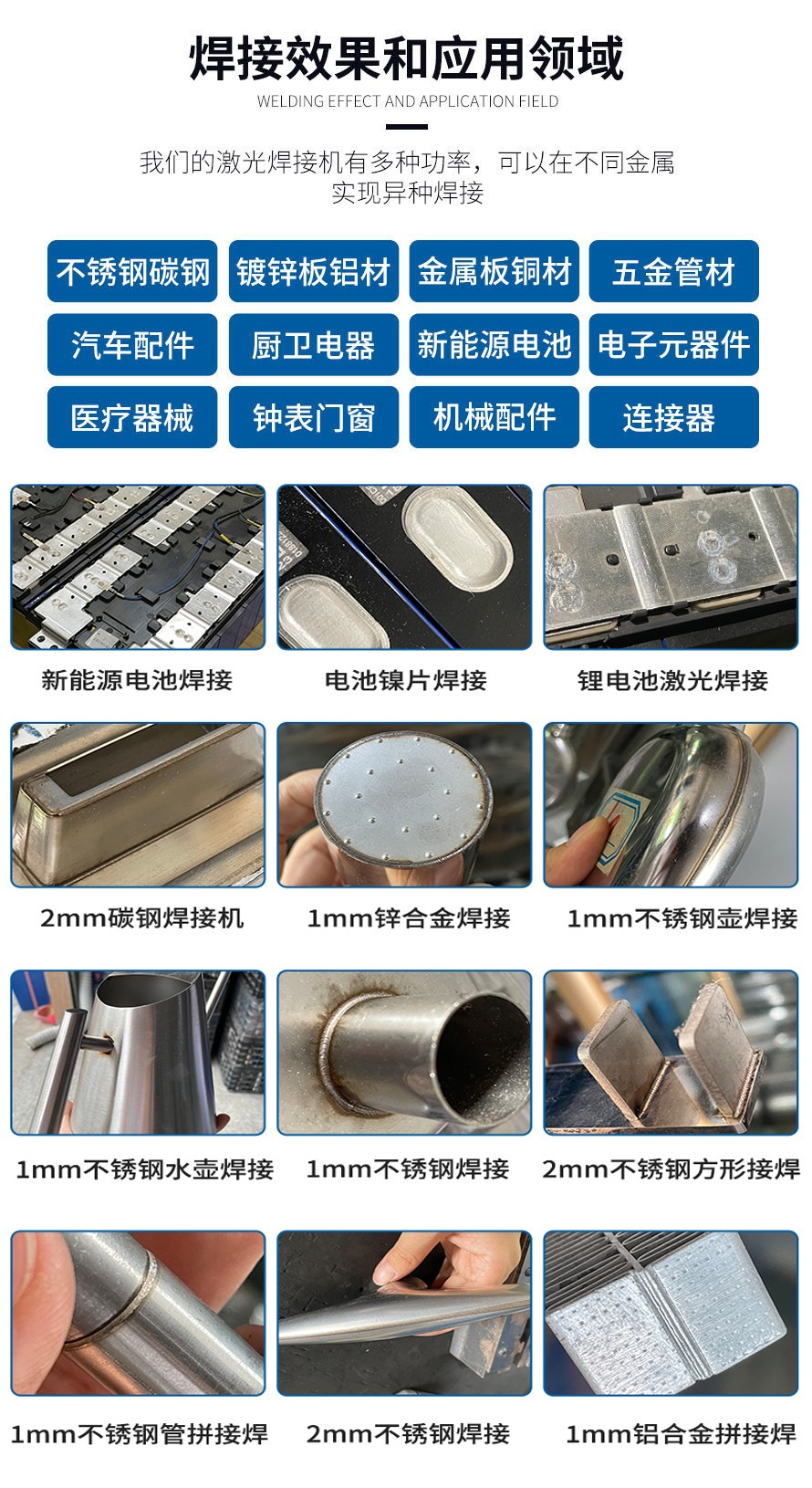 全自動激光焊接機客戶案例